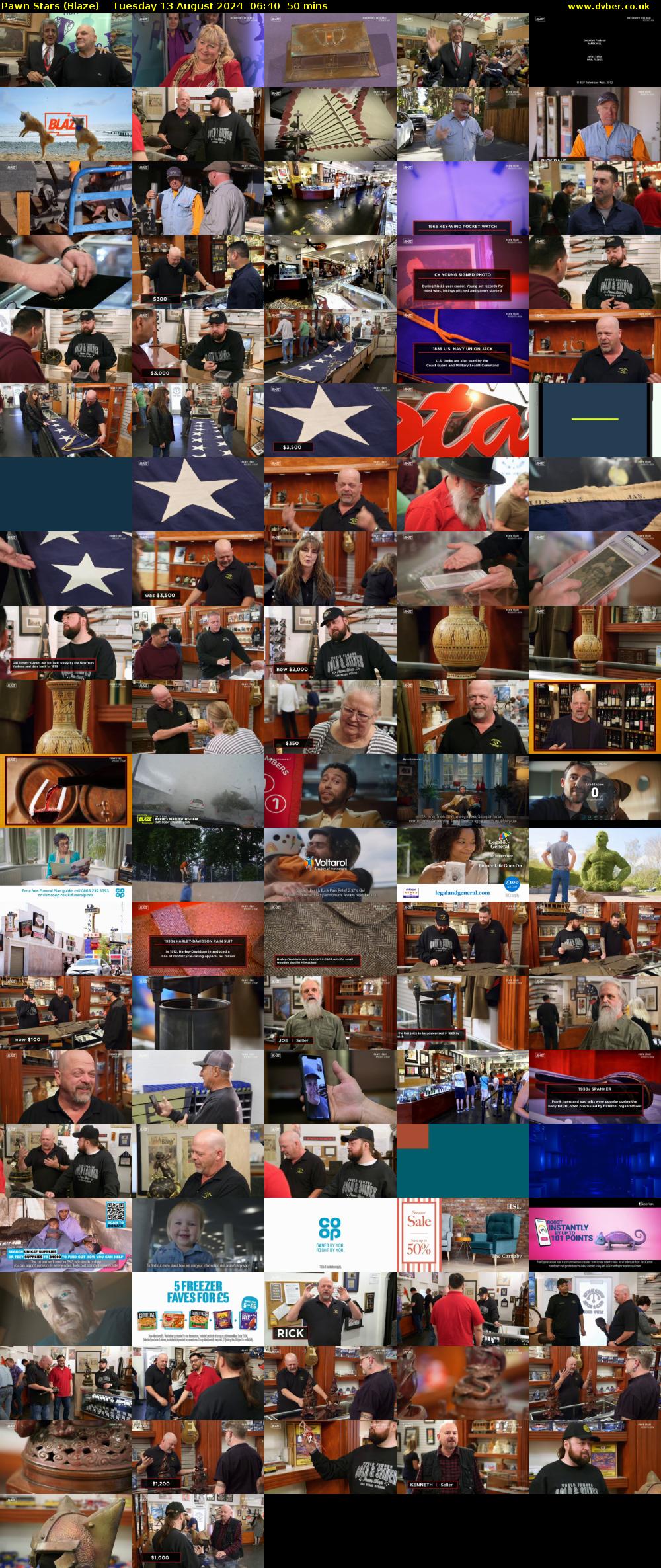 Pawn Stars (Blaze) Tuesday 13 August 2024 06:40 - 07:30