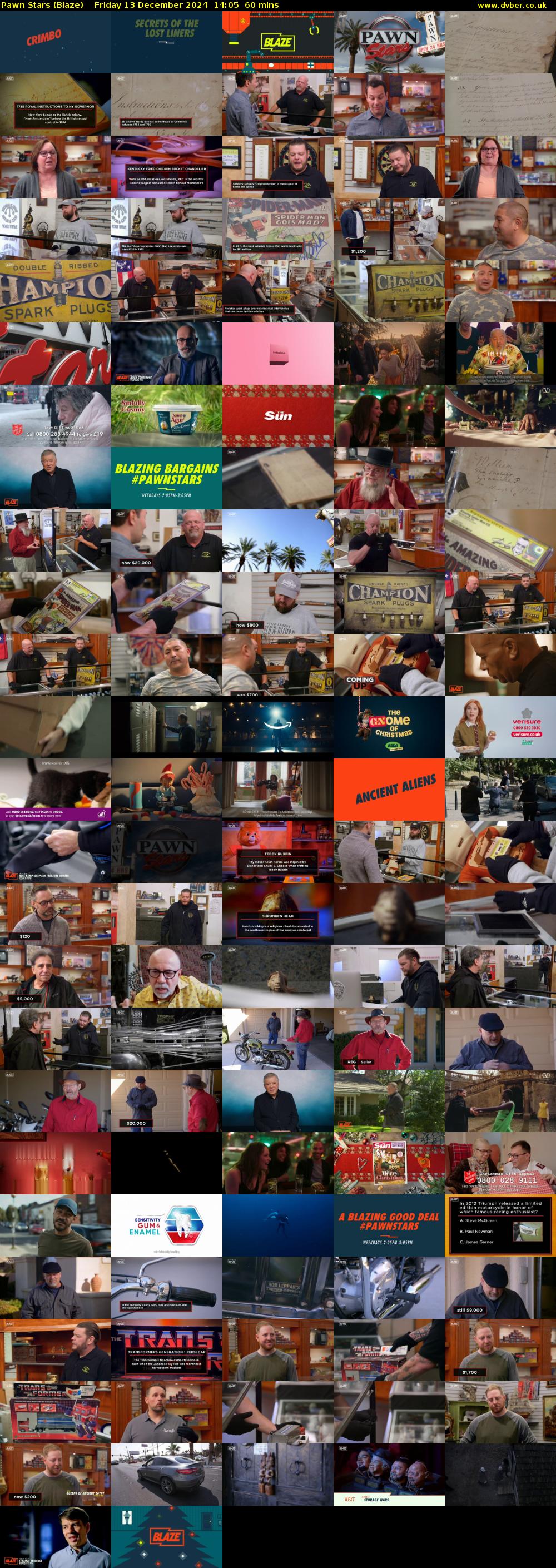 Pawn Stars (Blaze) Friday 13 December 2024 14:05 - 15:05