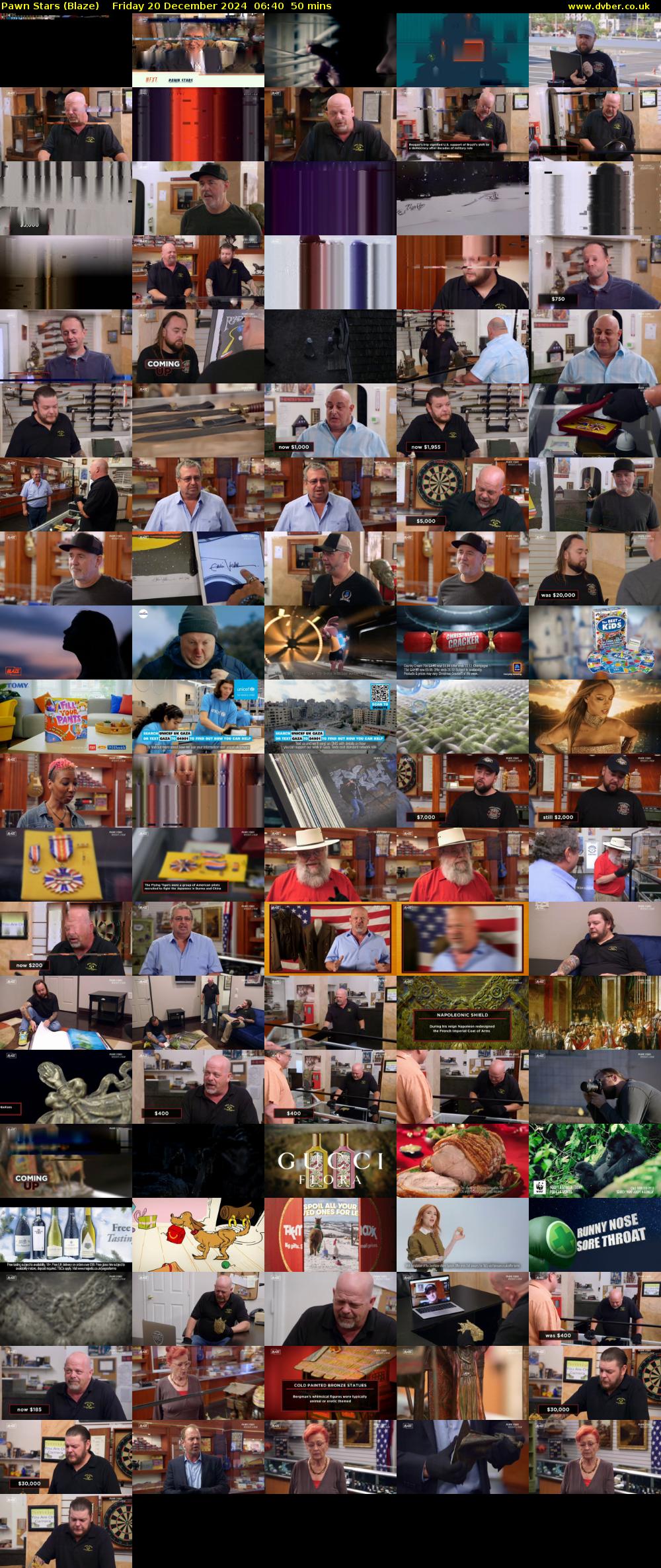 Pawn Stars (Blaze) Friday 20 December 2024 06:40 - 07:30
