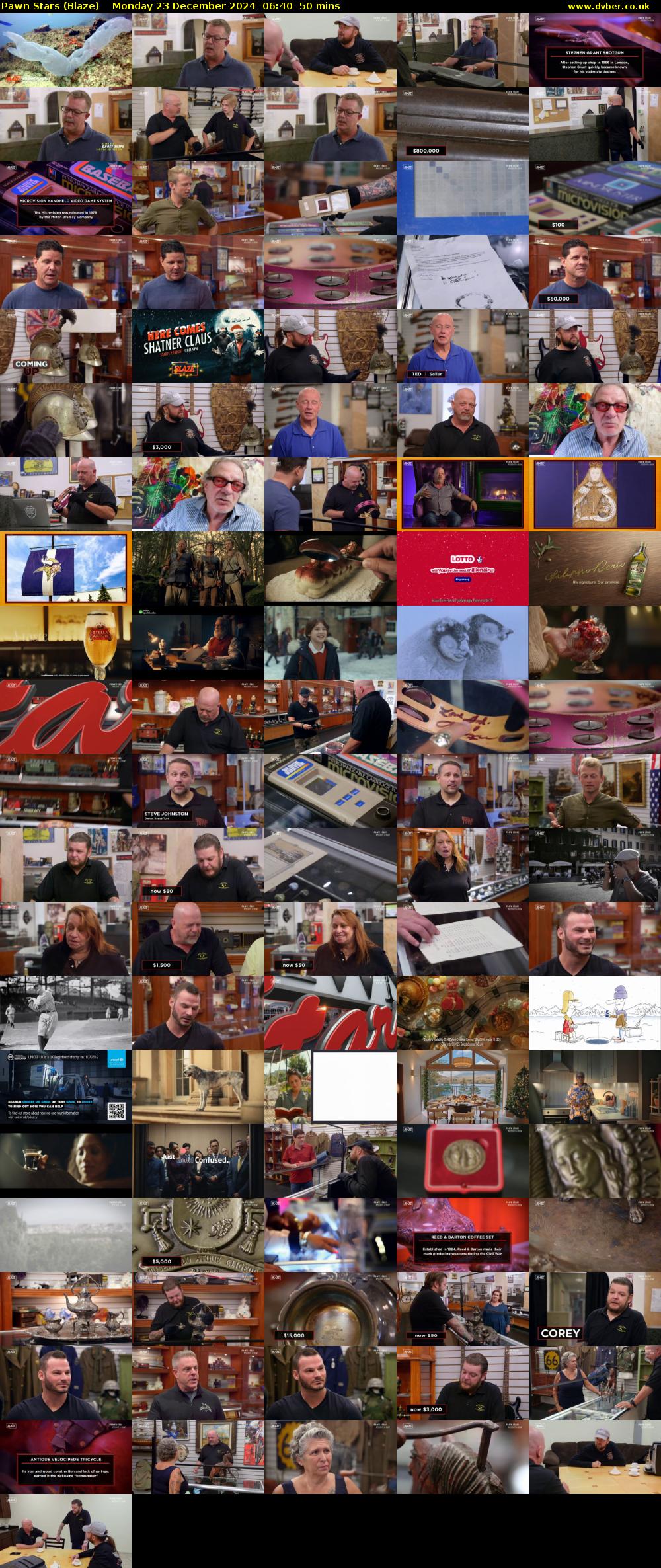 Pawn Stars (Blaze) Monday 23 December 2024 06:40 - 07:30