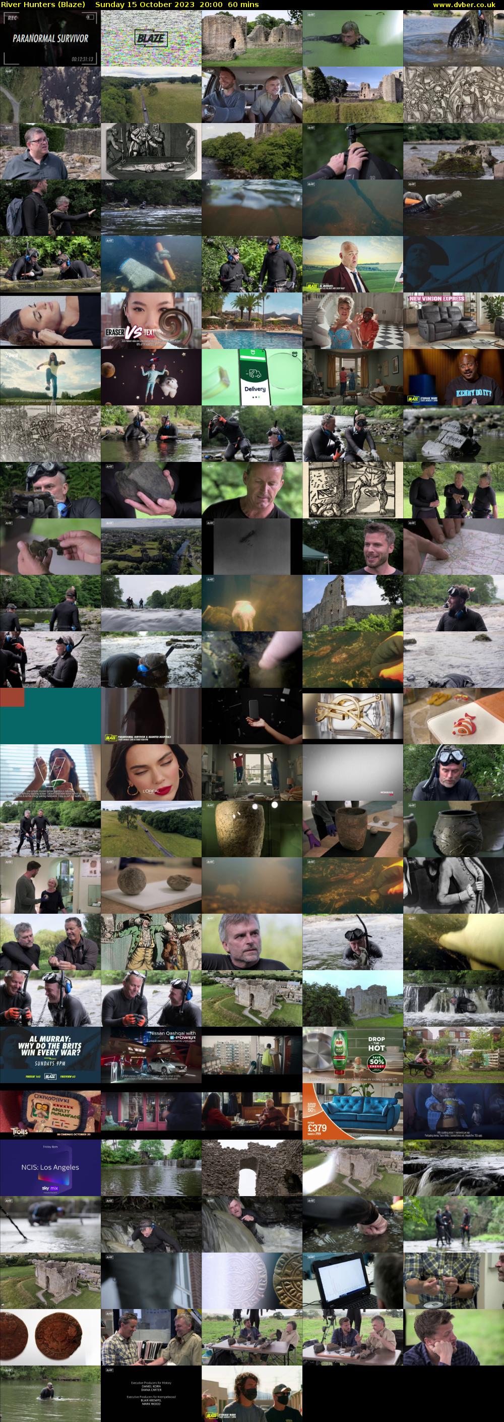 River Hunters (Blaze) Sunday 15 October 2023 20:00 - 21:00