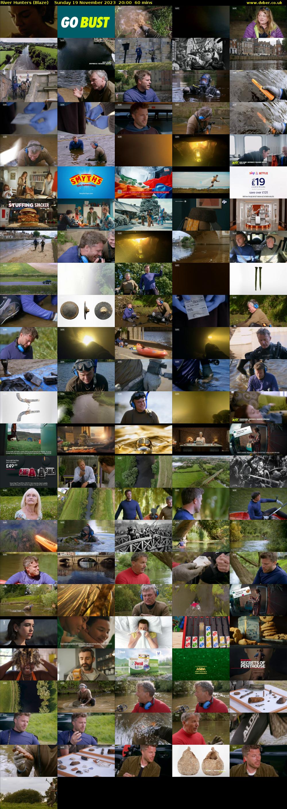 River Hunters (Blaze) Sunday 19 November 2023 20:00 - 21:00