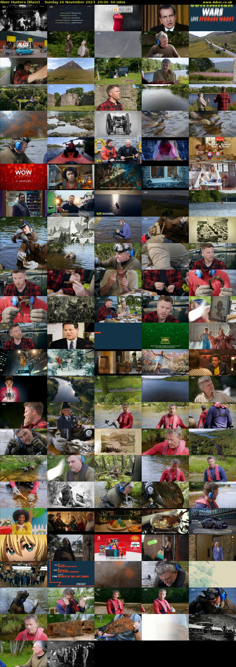 River Hunters (Blaze) Sunday 26 November 2023 20:00 - 21:00