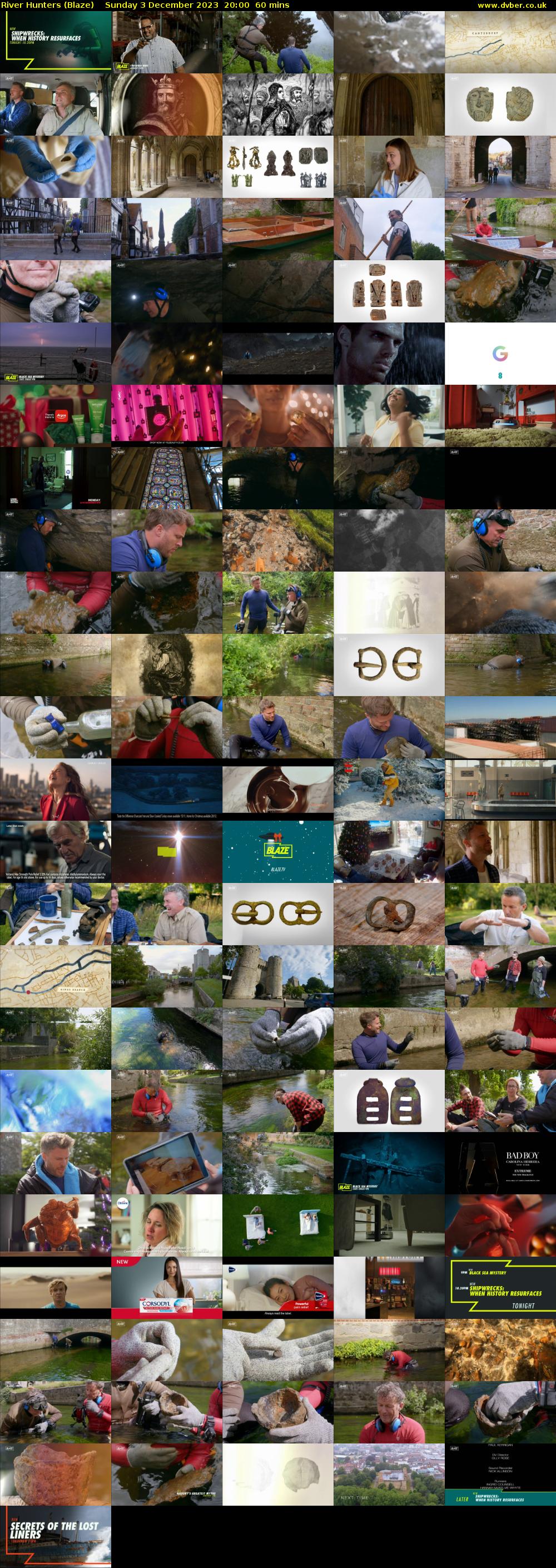 River Hunters (Blaze) Sunday 3 December 2023 20:00 - 21:00