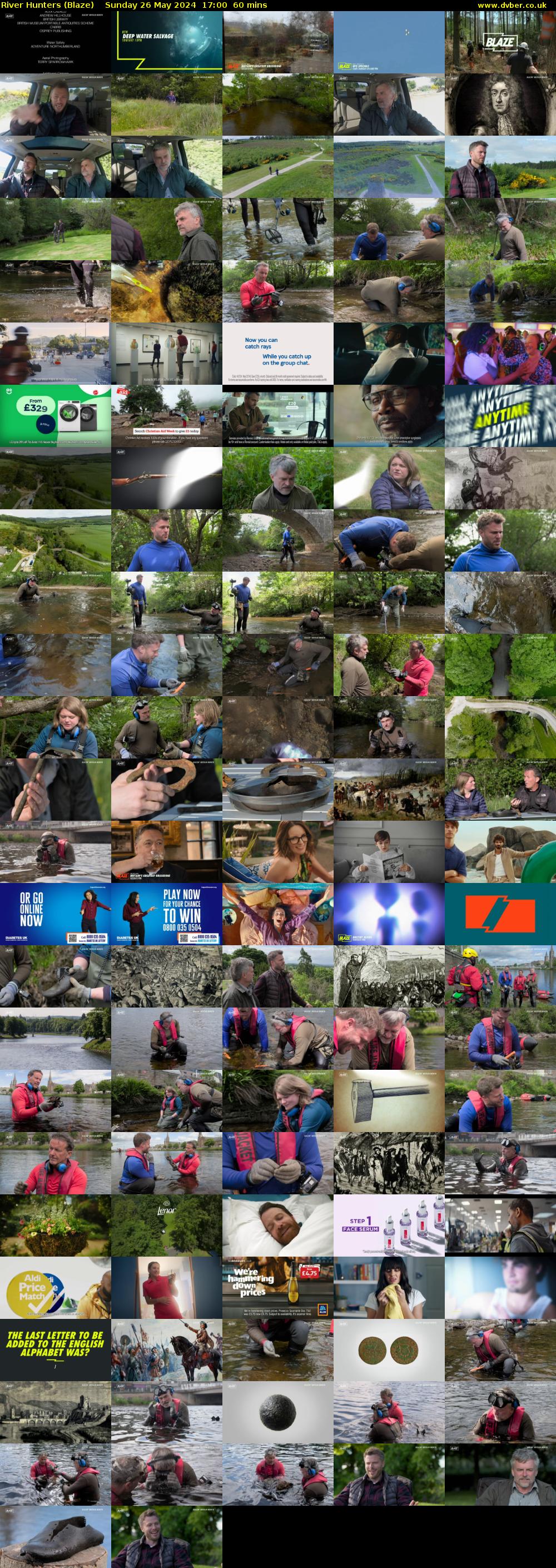 River Hunters (Blaze) Sunday 26 May 2024 17:00 - 18:00