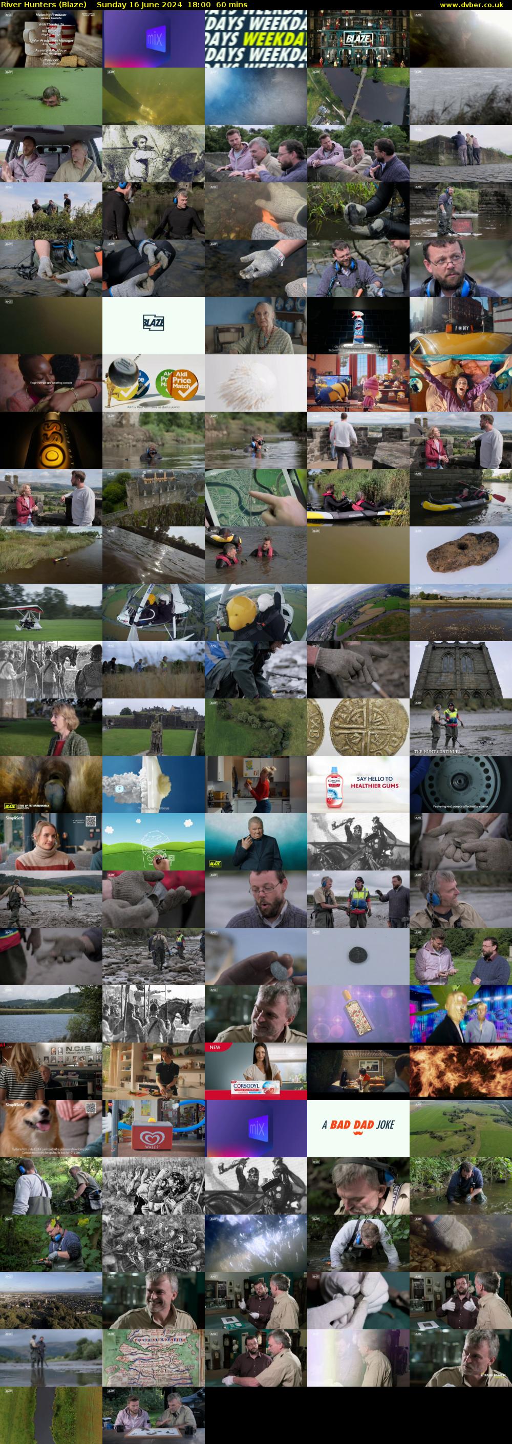 River Hunters (Blaze) Sunday 16 June 2024 18:00 - 19:00