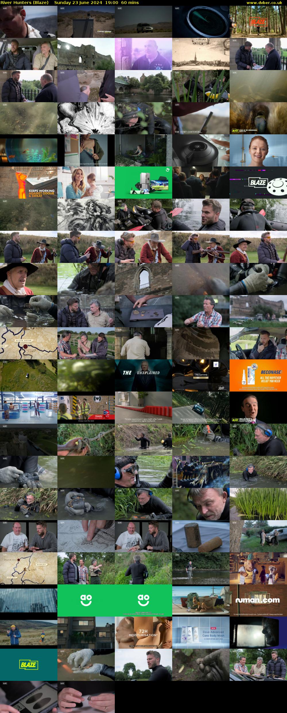 River Hunters (Blaze) Sunday 23 June 2024 19:00 - 20:00