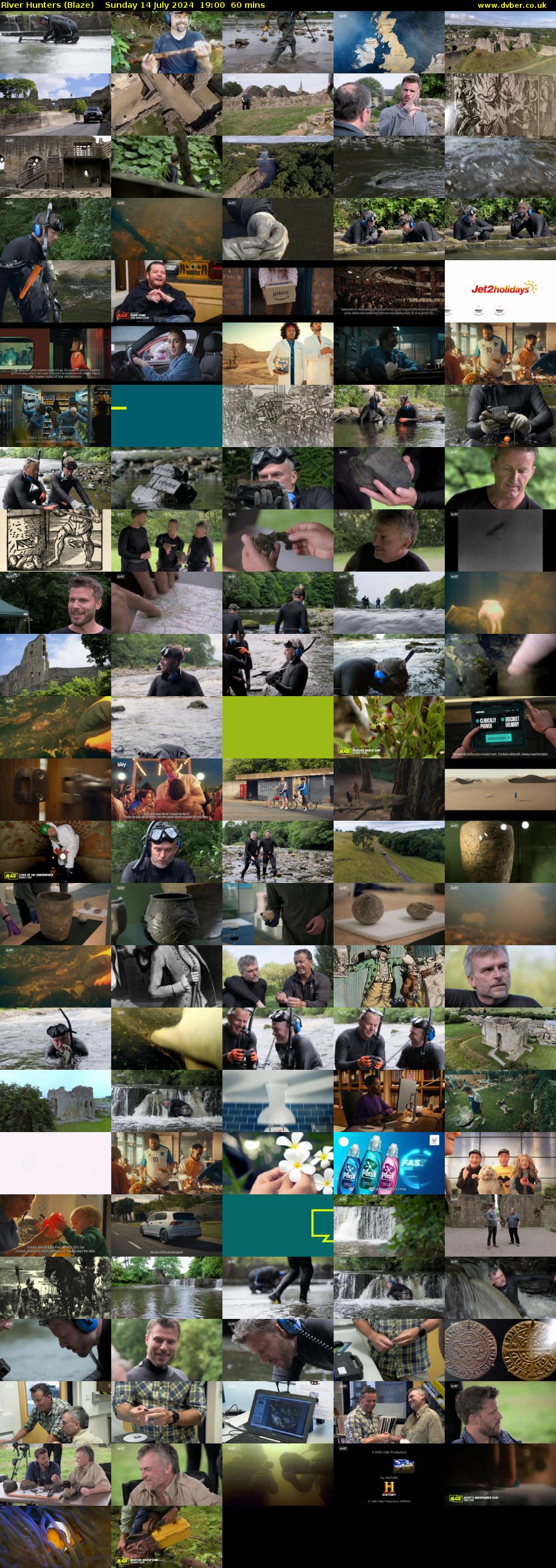 River Hunters (Blaze) Sunday 14 July 2024 19:00 - 20:00