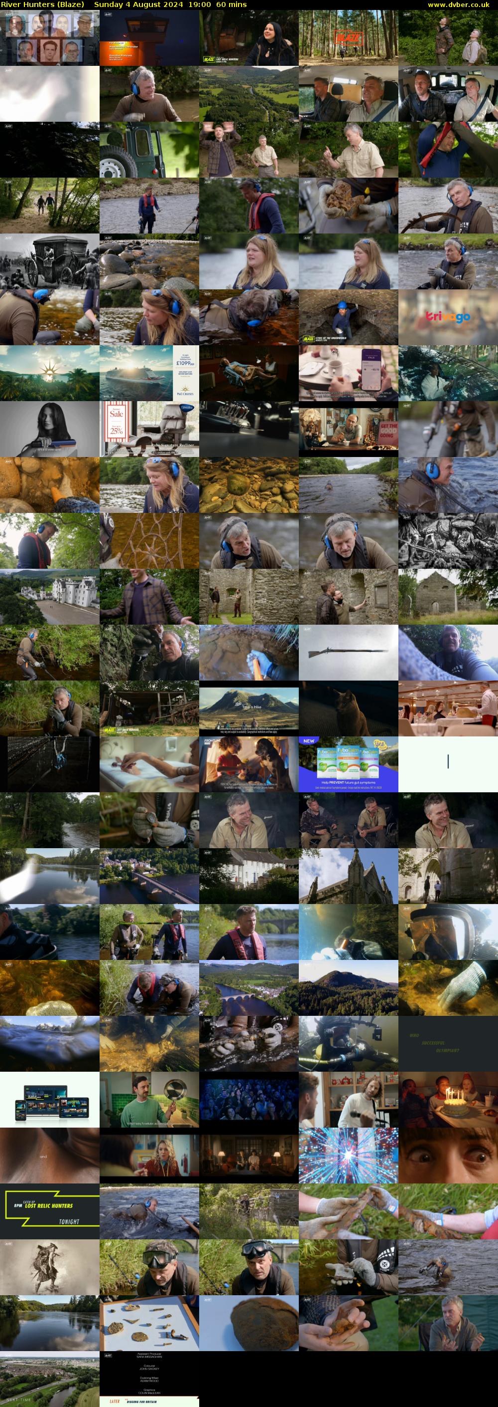 River Hunters (Blaze) Sunday 4 August 2024 19:00 - 20:00
