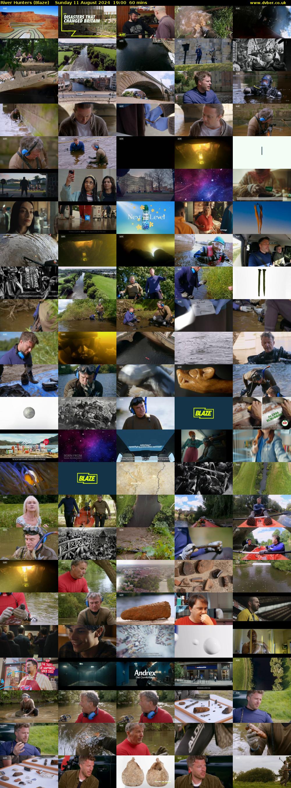 River Hunters (Blaze) Sunday 11 August 2024 19:00 - 20:00