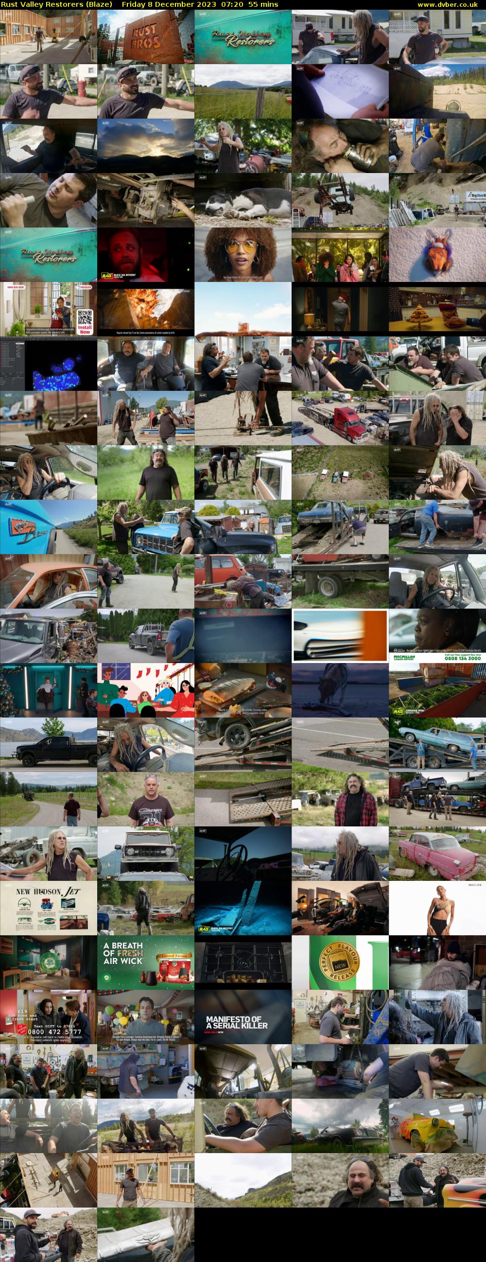 Rust Valley Restorers (Blaze) Friday 8 December 2023 07:20 - 08:15