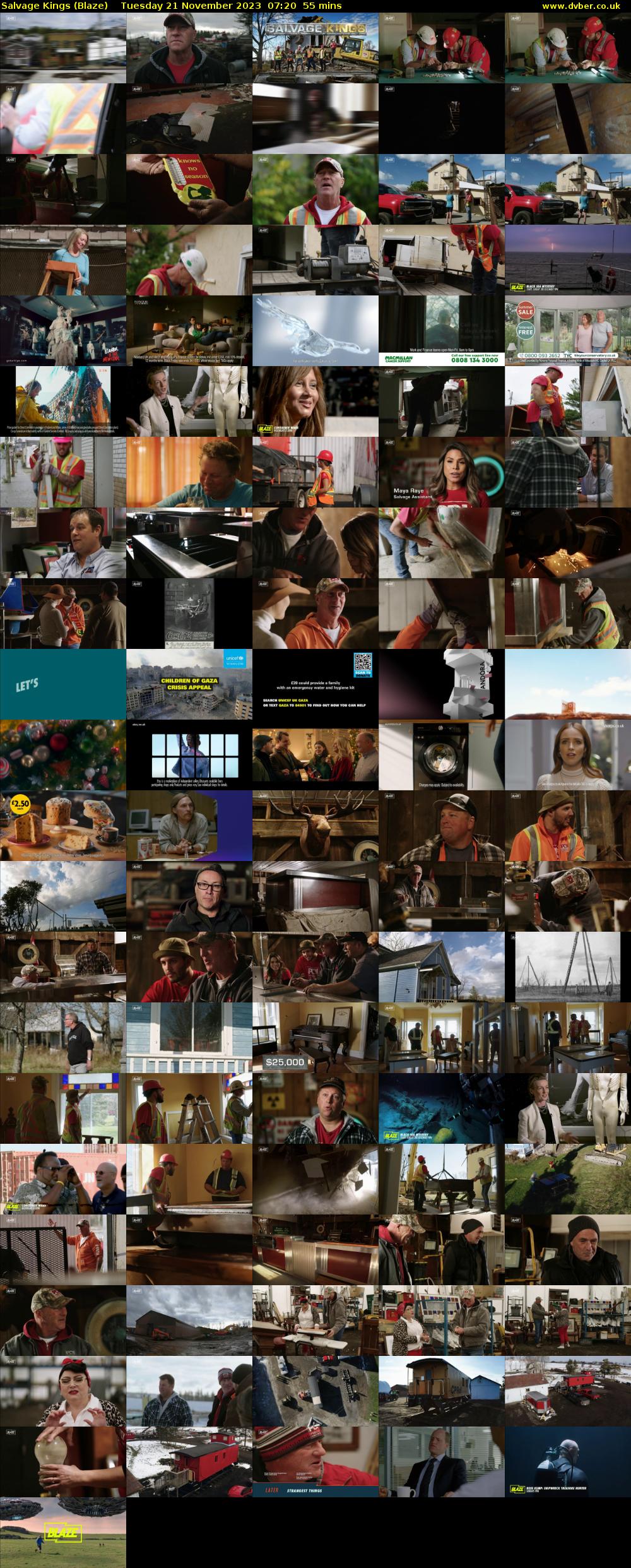 Salvage Kings (Blaze) Tuesday 21 November 2023 07:20 - 08:15