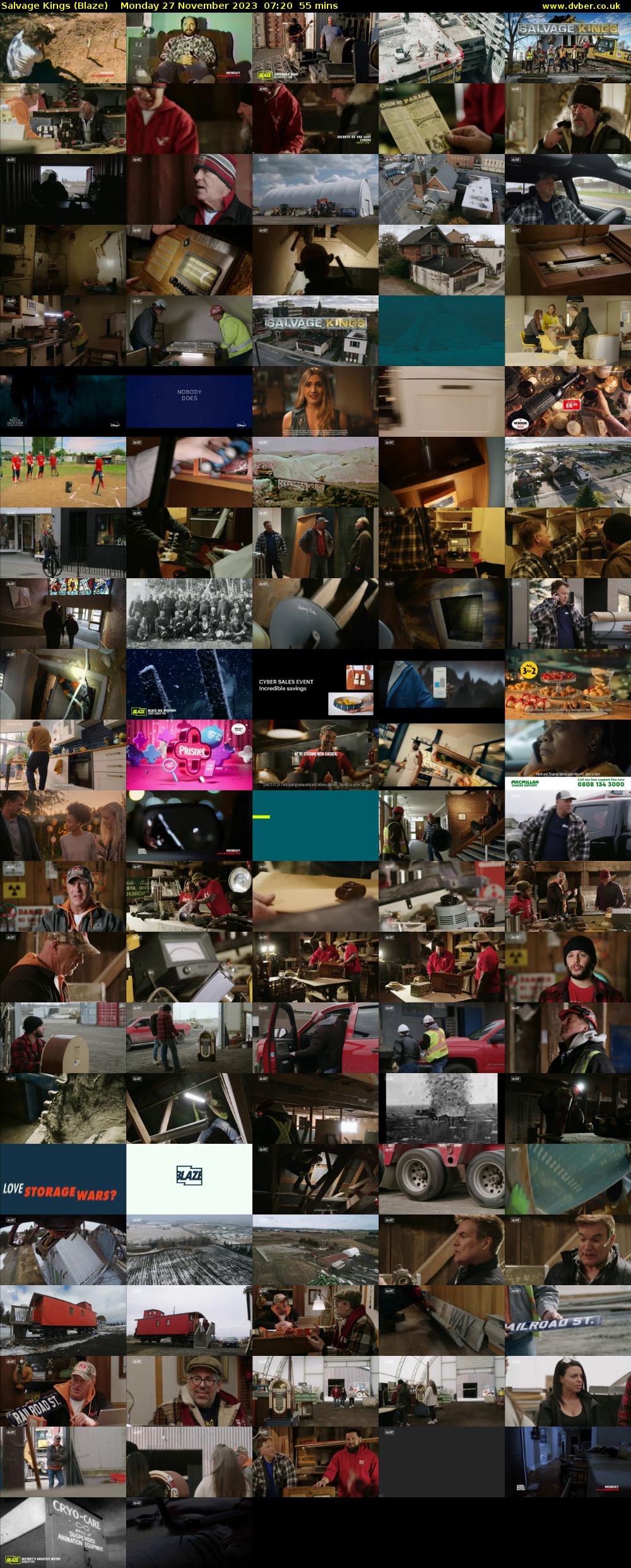 Salvage Kings (Blaze) Monday 27 November 2023 07:20 - 08:15