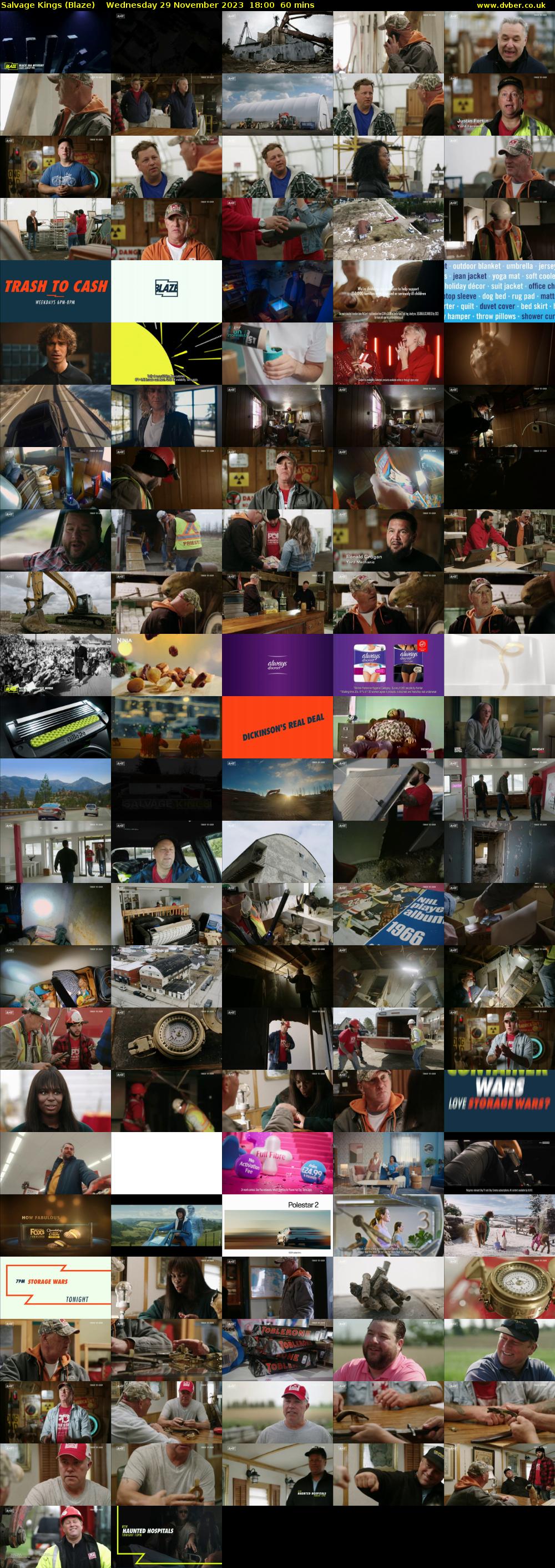 Salvage Kings (Blaze) Wednesday 29 November 2023 18:00 - 19:00