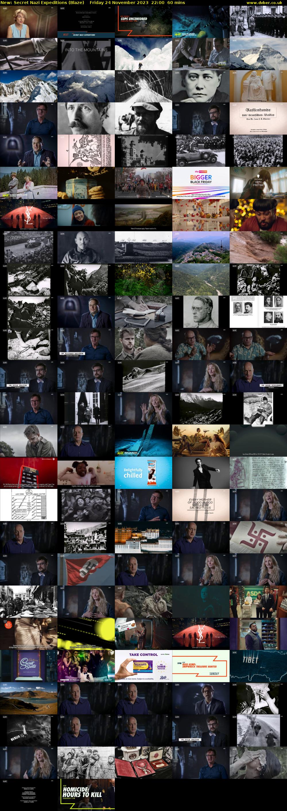 Secret Nazi Expeditions (Blaze) Friday 24 November 2023 22:00 - 23:00
