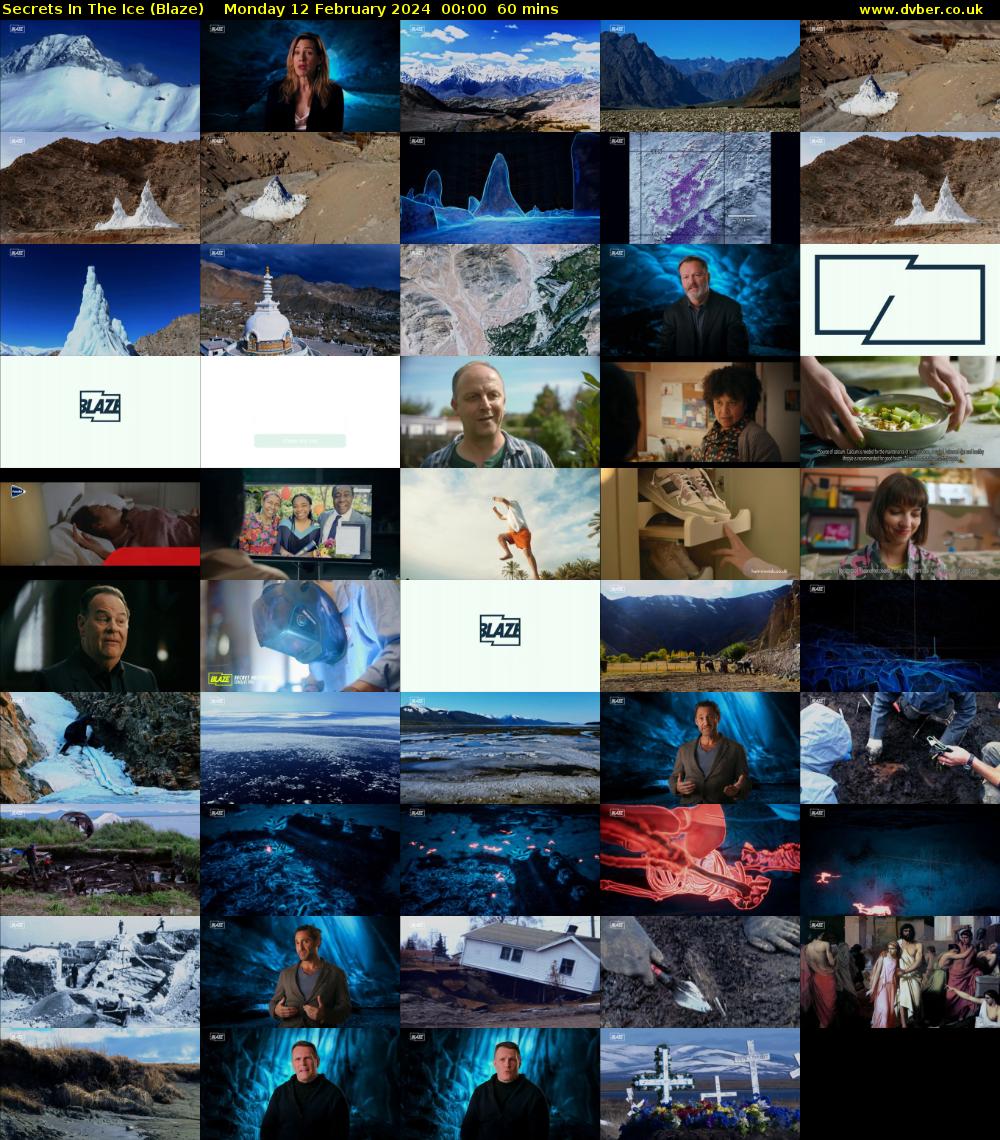 Secrets In The Ice (Blaze) Monday 12 February 2024 00:00 - 01:00
