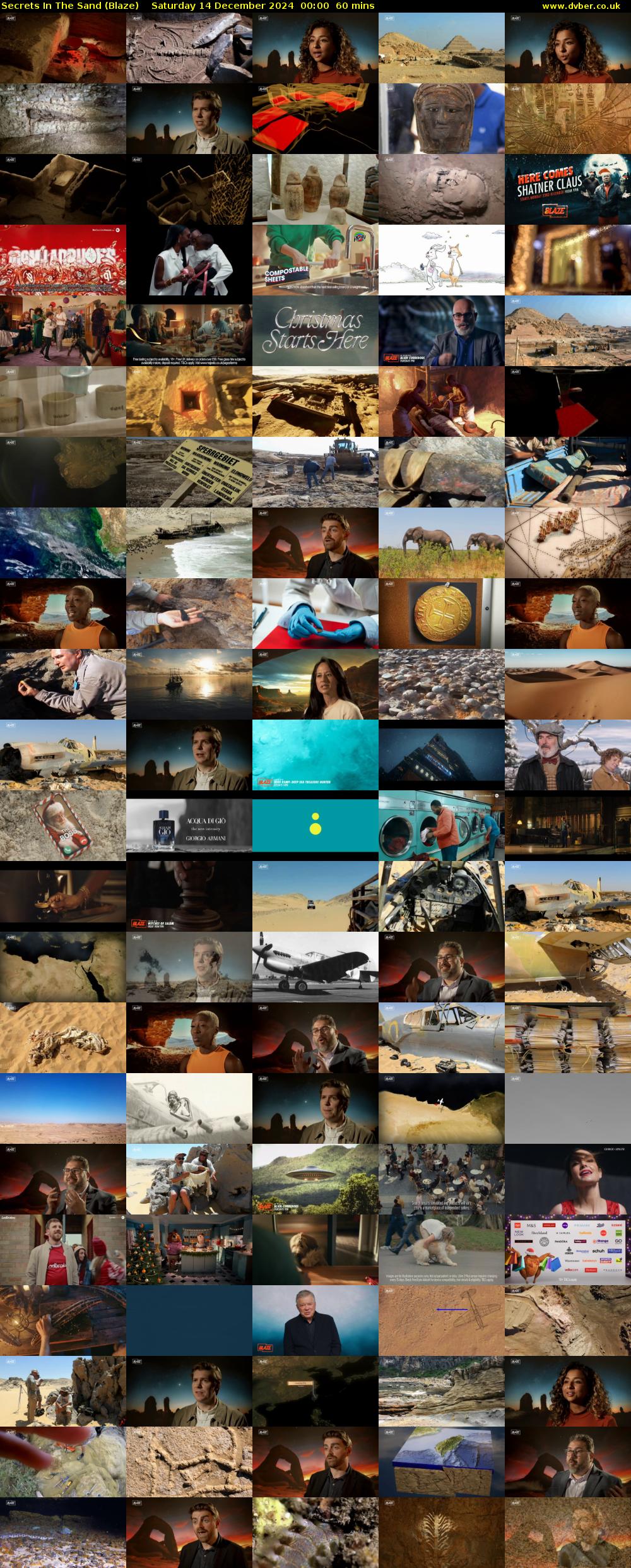 Secrets In The Sand (Blaze) Saturday 14 December 2024 00:00 - 01:00