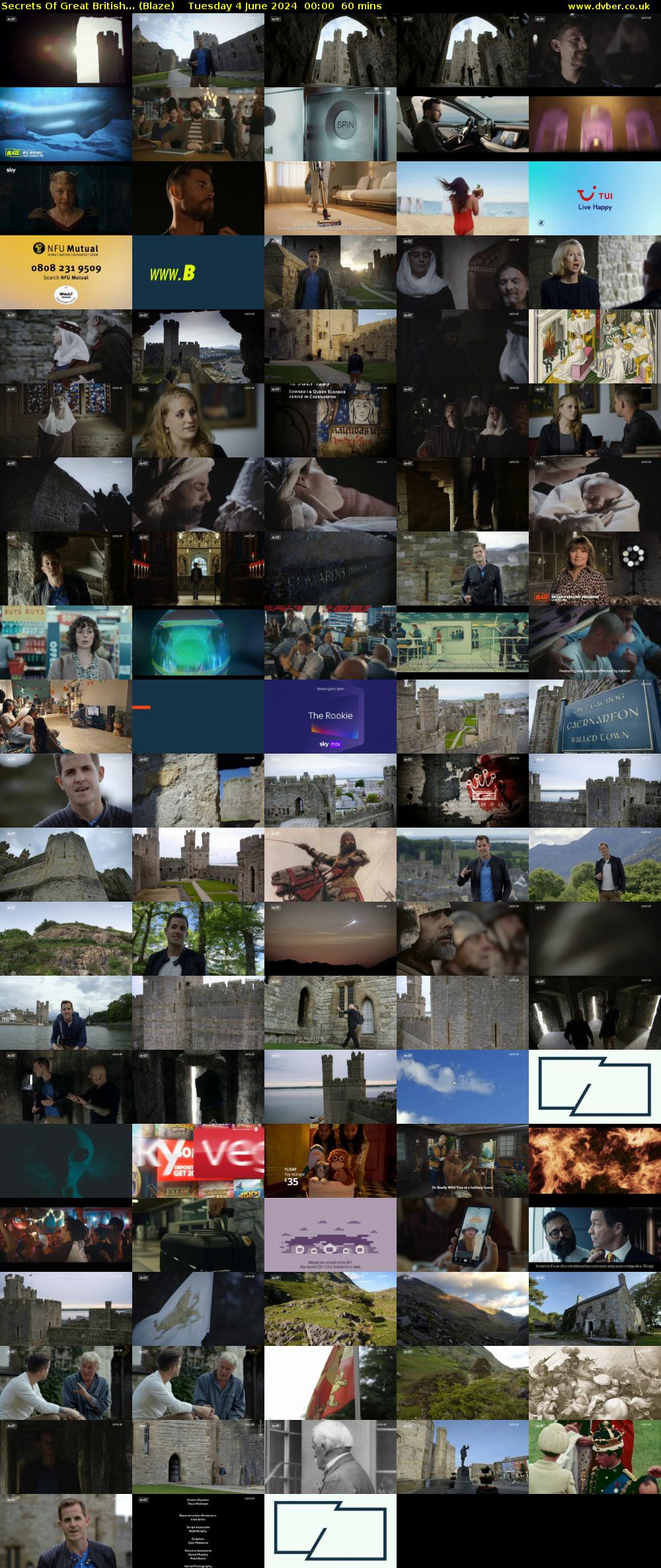 Secrets Of Great British... (Blaze) Tuesday 4 June 2024 00:00 - 01:00