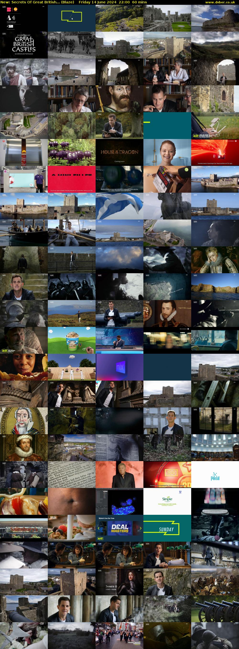 Secrets Of Great British... (Blaze) Friday 14 June 2024 22:00 - 23:00