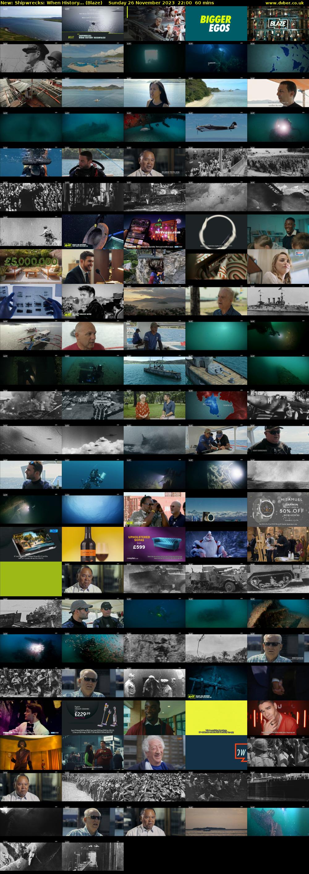 Shipwrecks: When History... (Blaze) Sunday 26 November 2023 22:00 - 23:00