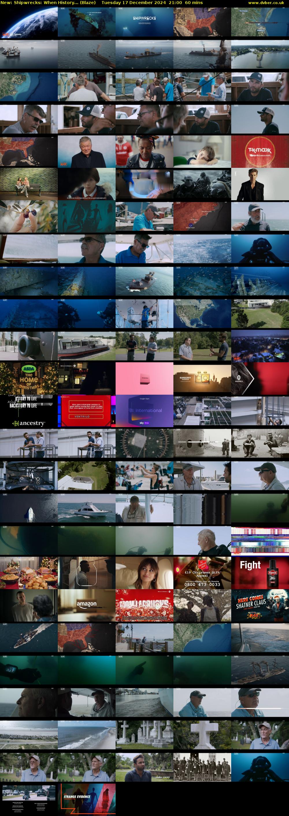 Shipwrecks: When History... (Blaze) Tuesday 17 December 2024 21:00 - 22:00