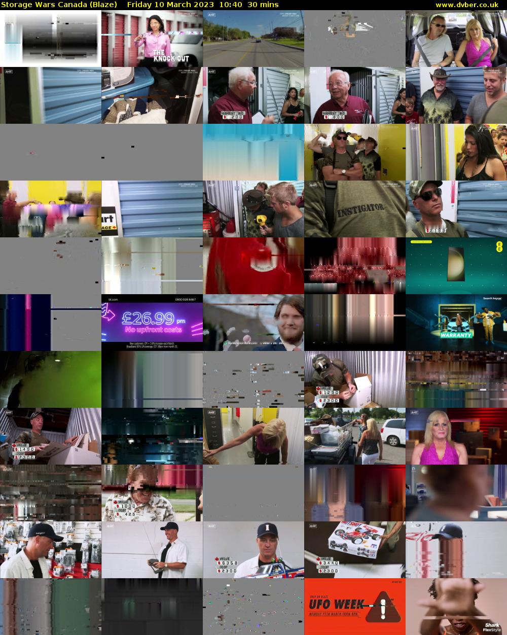Storage Wars Canada (Blaze) Friday 10 March 2023 10:40 - 11:10