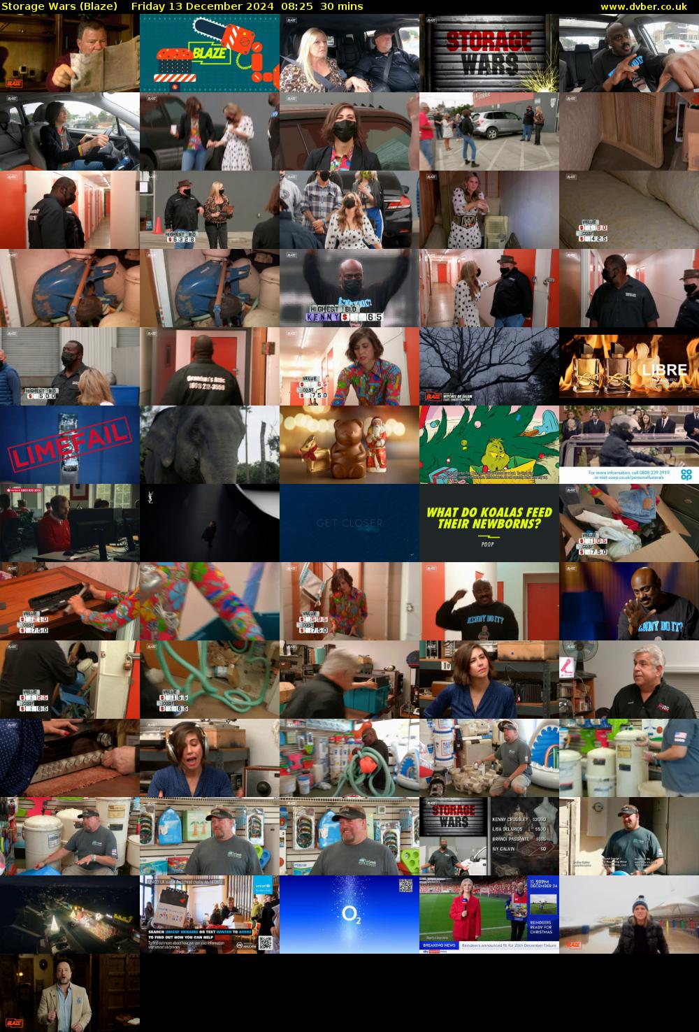 Storage Wars (Blaze) Friday 13 December 2024 08:25 - 08:55