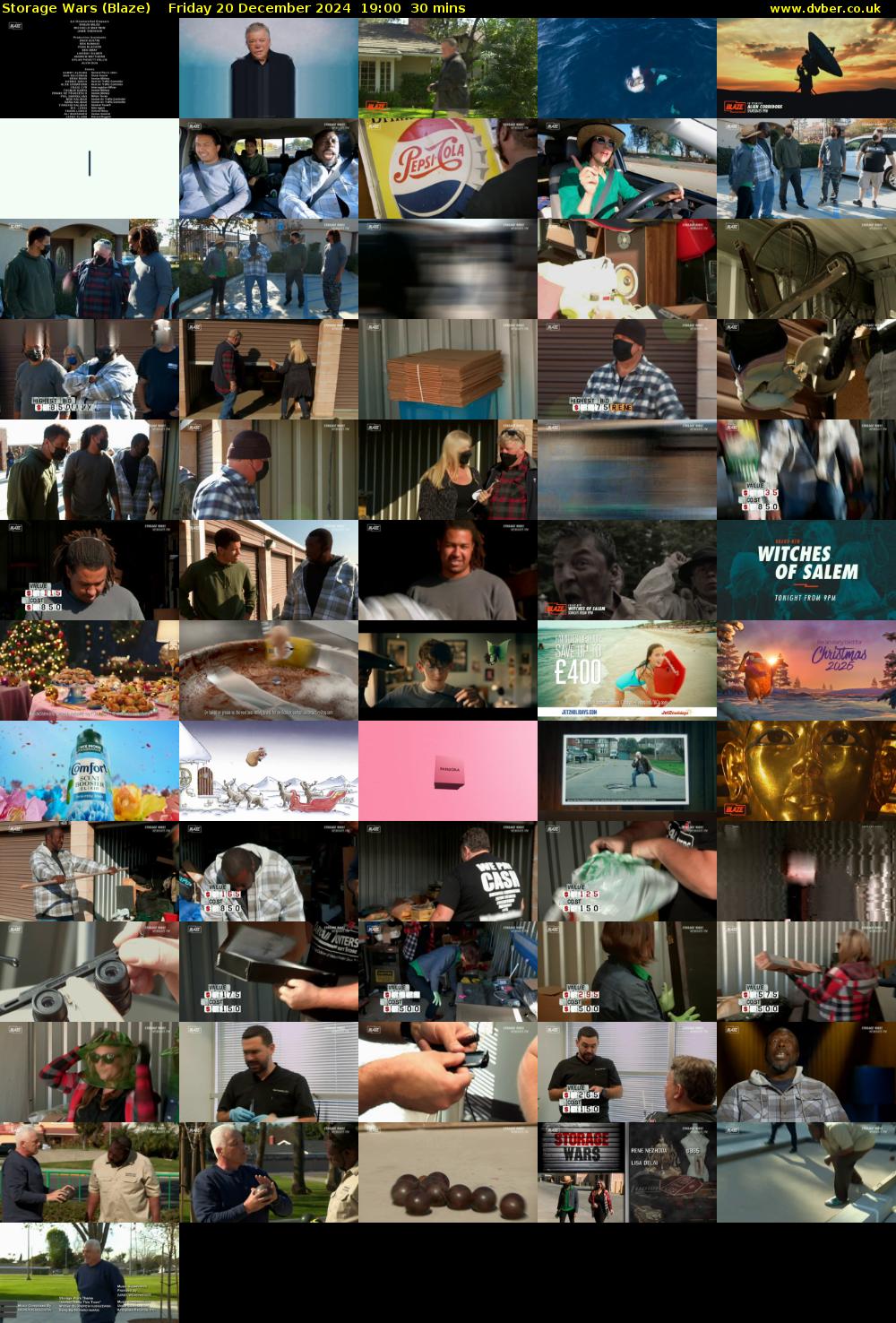 Storage Wars (Blaze) Friday 20 December 2024 19:00 - 19:30
