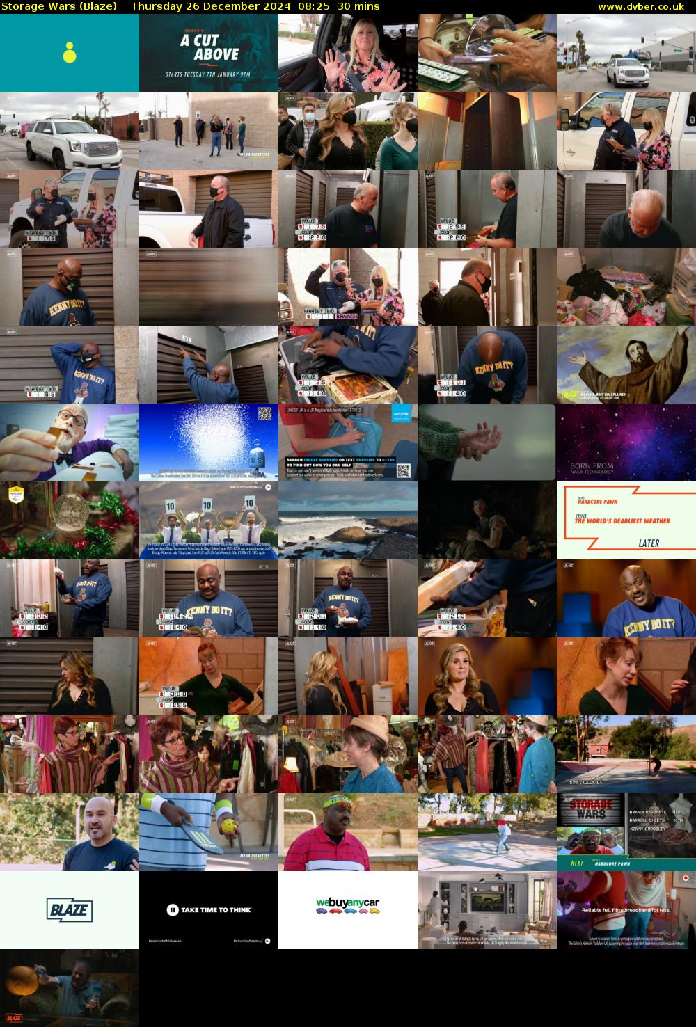Storage Wars (Blaze) Thursday 26 December 2024 08:25 - 08:55