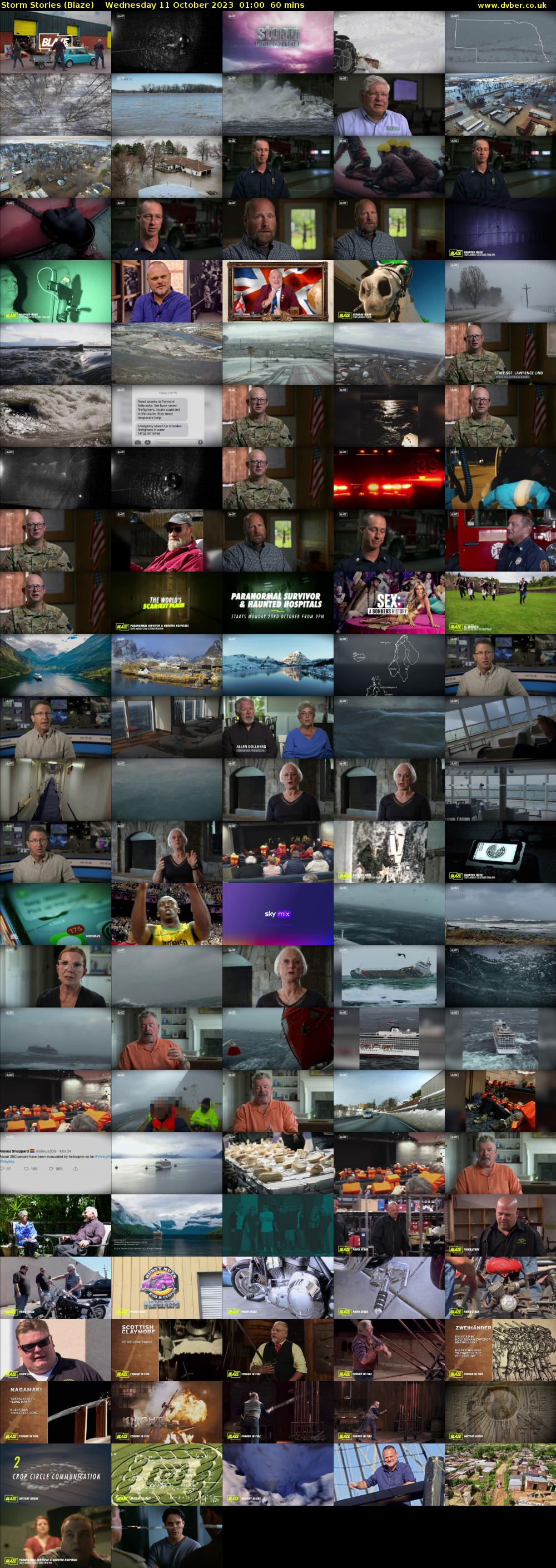 Storm Stories (Blaze) Wednesday 11 October 2023 01:00 - 02:00
