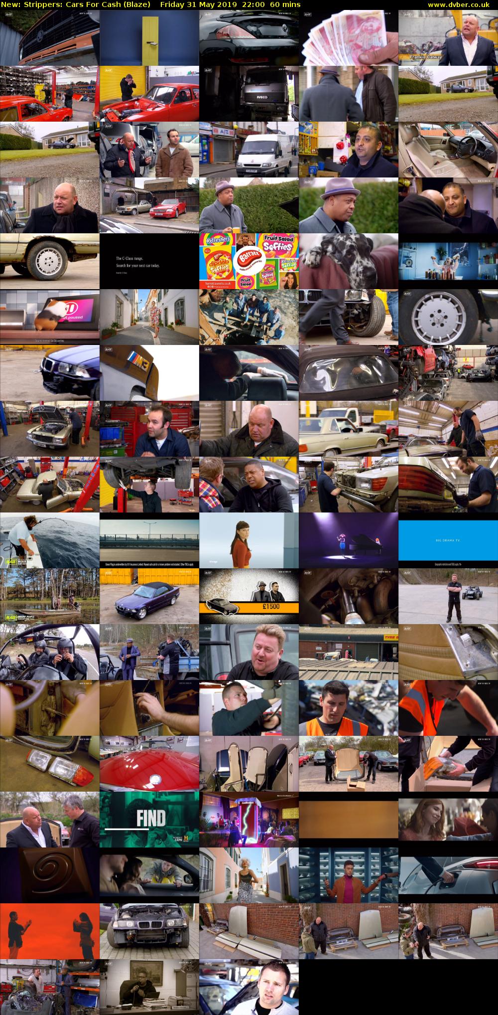Strippers: Cars For Cash (Blaze) Friday 31 May 2019 22:00 - 23:00