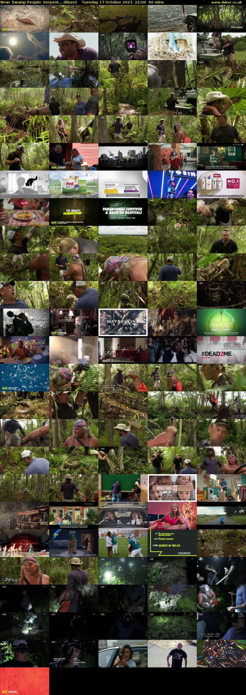Swamp People: Serpent... (Blaze) Tuesday 17 October 2023 22:00 - 23:00