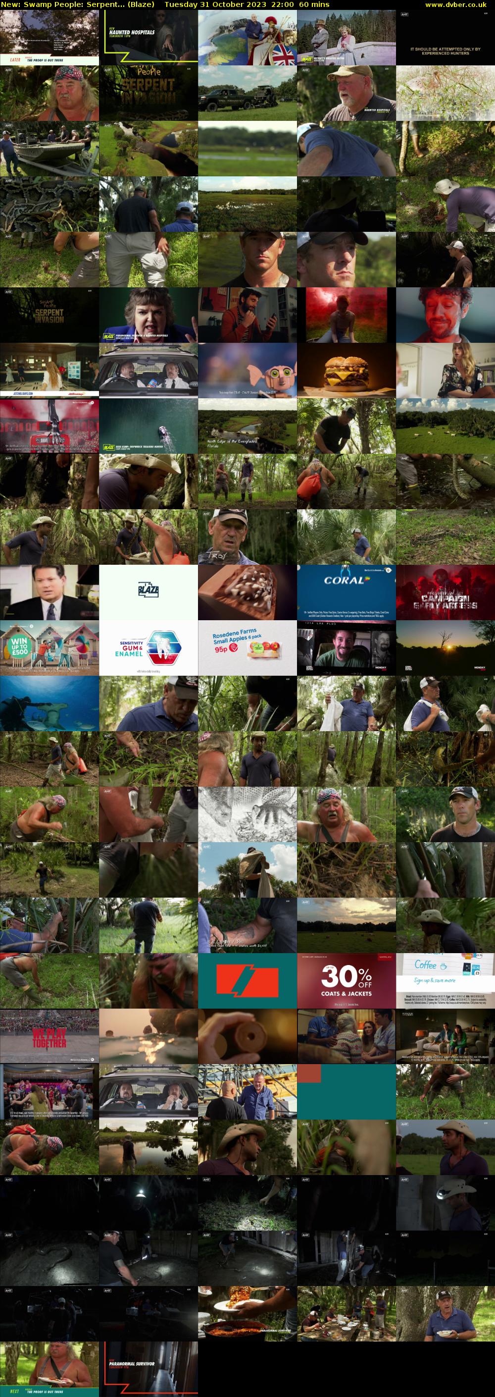 Swamp People: Serpent... (Blaze) Tuesday 31 October 2023 22:00 - 23:00