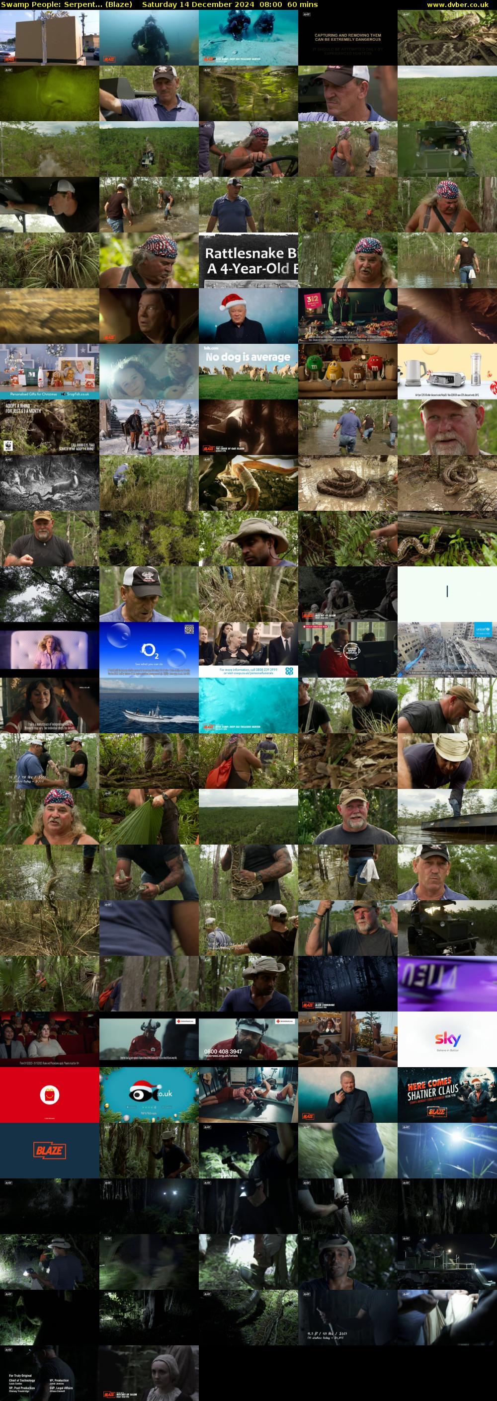 Swamp People: Serpent... (Blaze) Saturday 14 December 2024 08:00 - 09:00