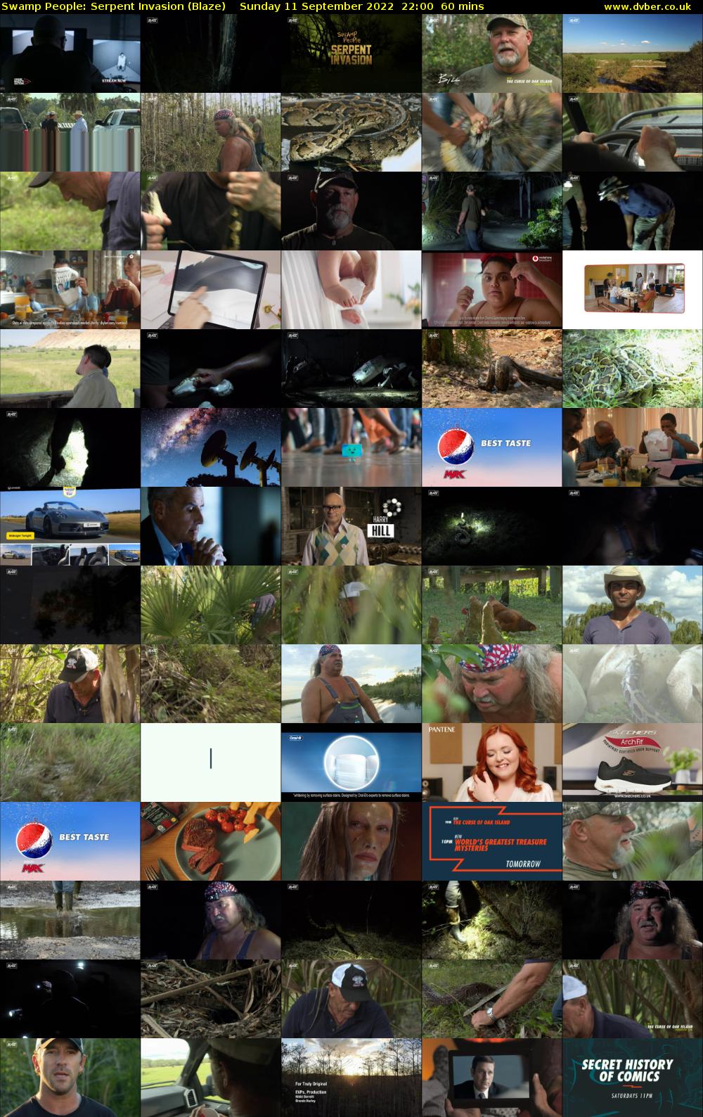 Swamp People: Serpent Invasion (Blaze) Sunday 11 September 2022 22:00 - 23:00