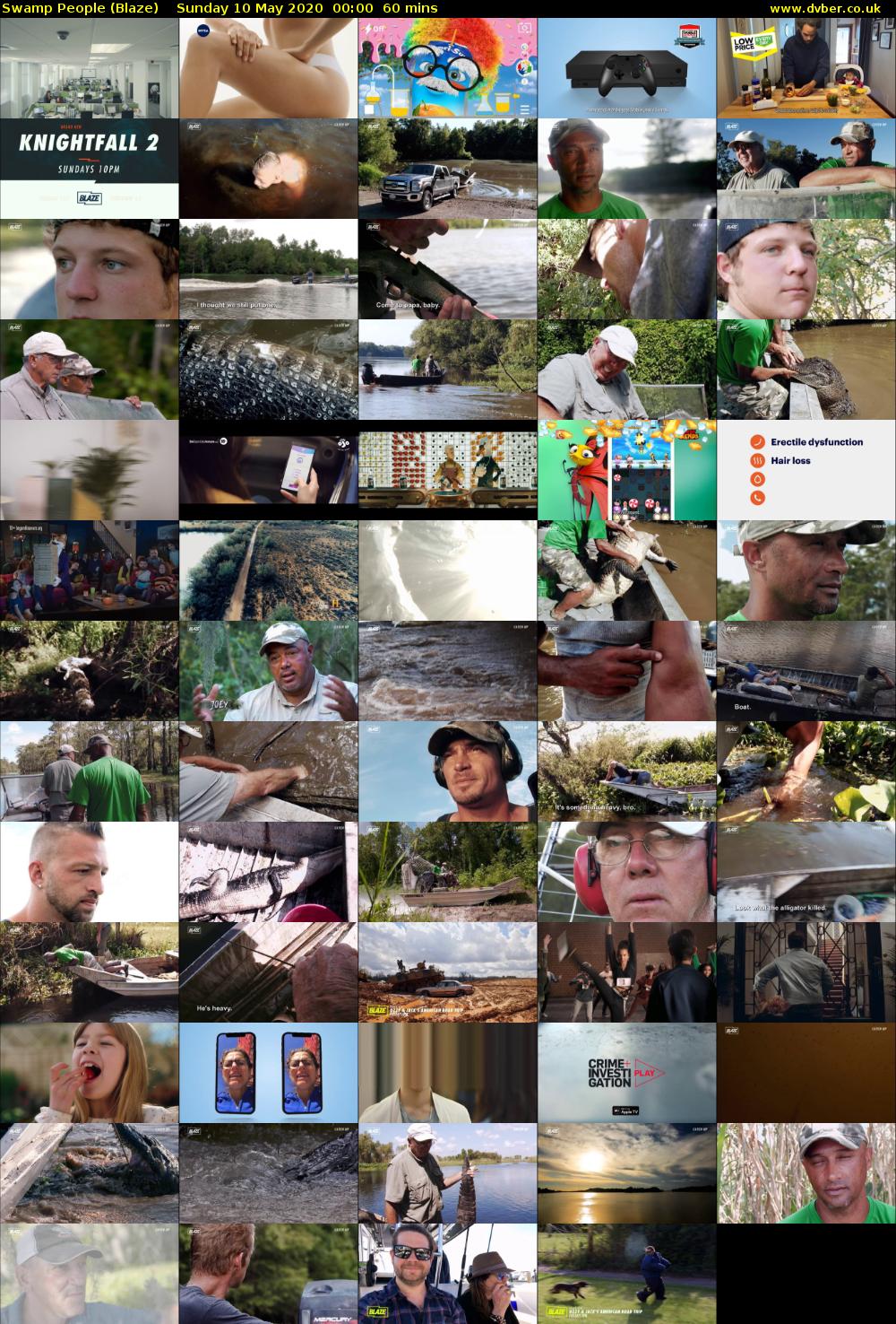 Swamp People (Blaze) Sunday 10 May 2020 00:00 - 01:00