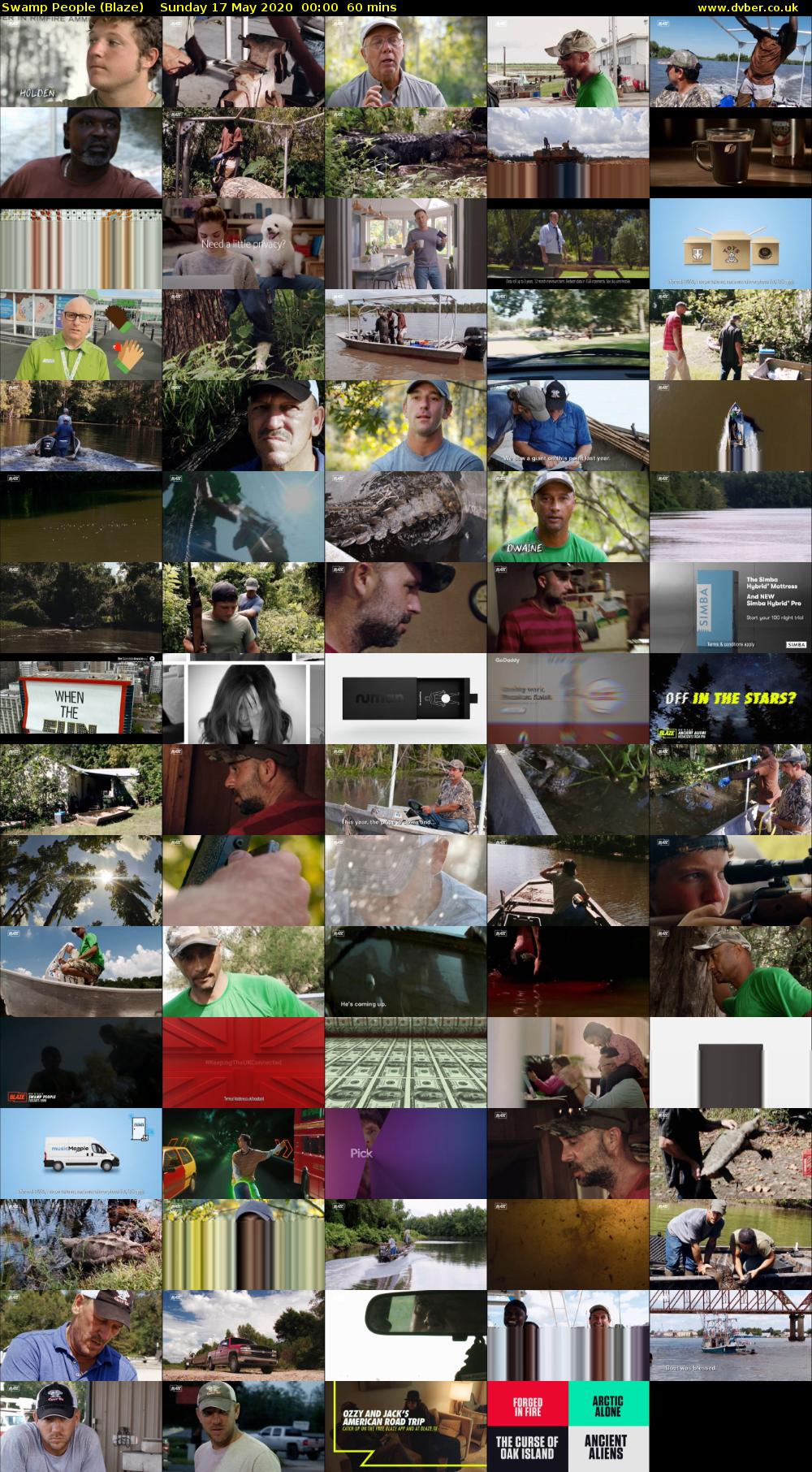 Swamp People (Blaze) Sunday 17 May 2020 00:00 - 01:00