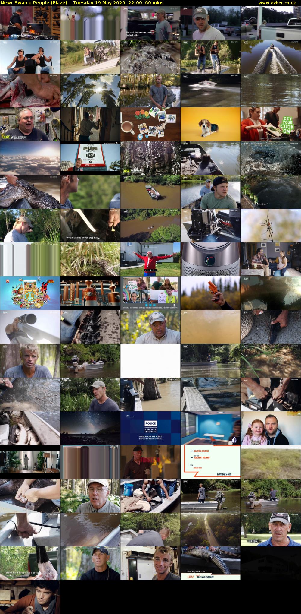 Swamp People (Blaze) Tuesday 19 May 2020 22:00 - 23:00