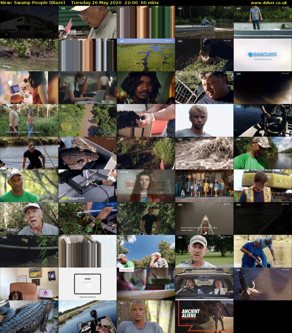 Swamp People (Blaze) Tuesday 26 May 2020 22:00 - 23:00