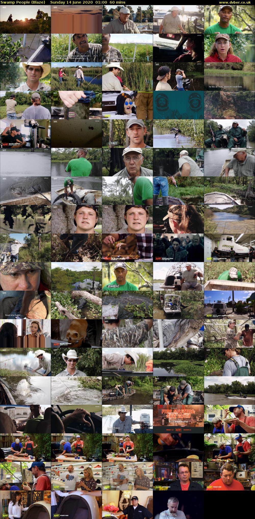 Swamp People (Blaze) Sunday 14 June 2020 01:00 - 02:00