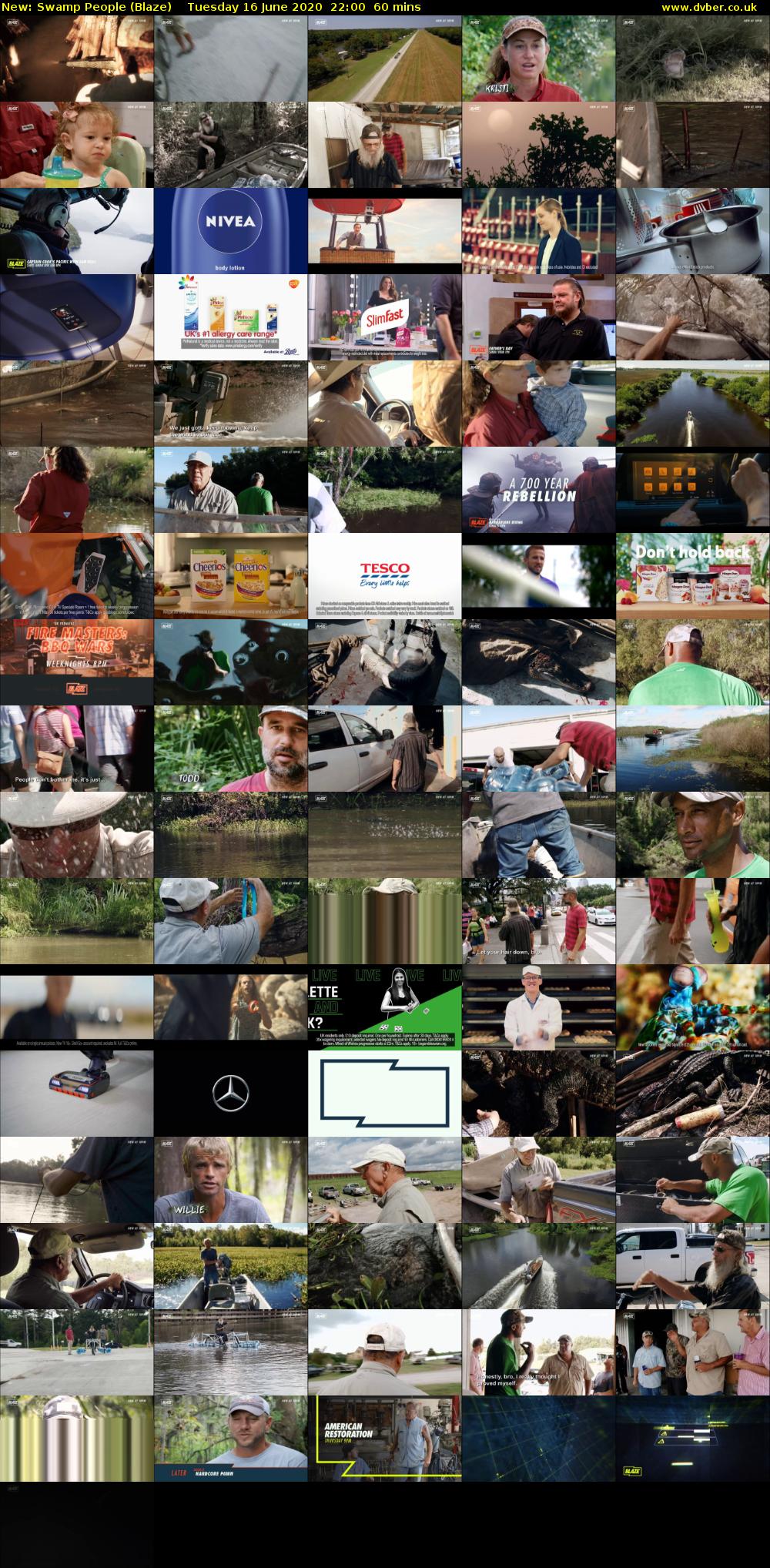 Swamp People (Blaze) Tuesday 16 June 2020 22:00 - 23:00