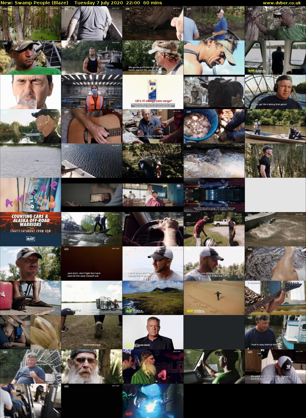 Swamp People (Blaze) Tuesday 7 July 2020 22:00 - 23:00