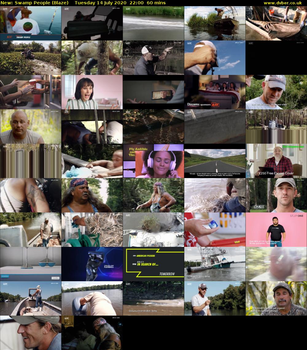 Swamp People (Blaze) Tuesday 14 July 2020 22:00 - 23:00