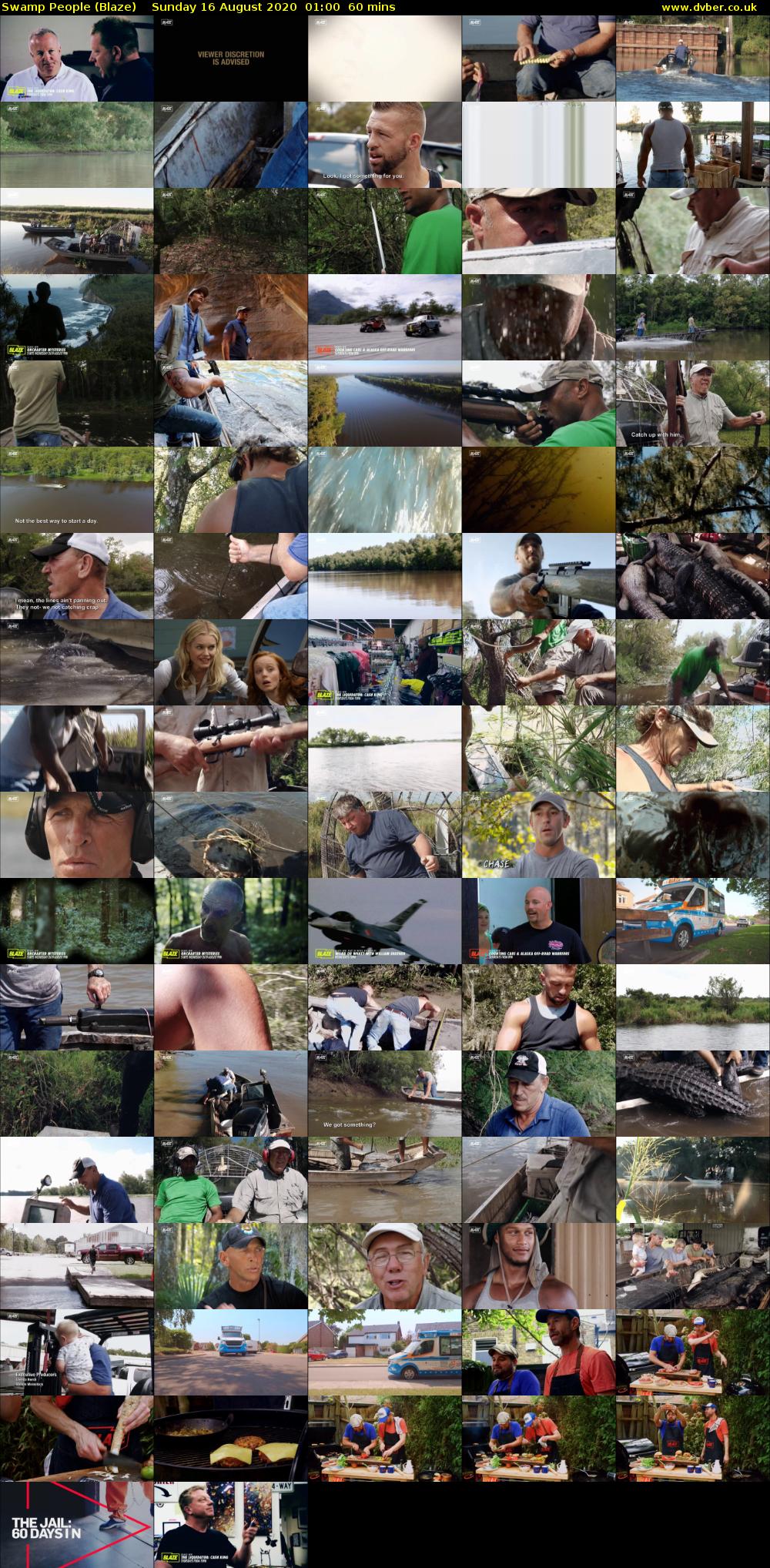 Swamp People (Blaze) Sunday 16 August 2020 01:00 - 02:00