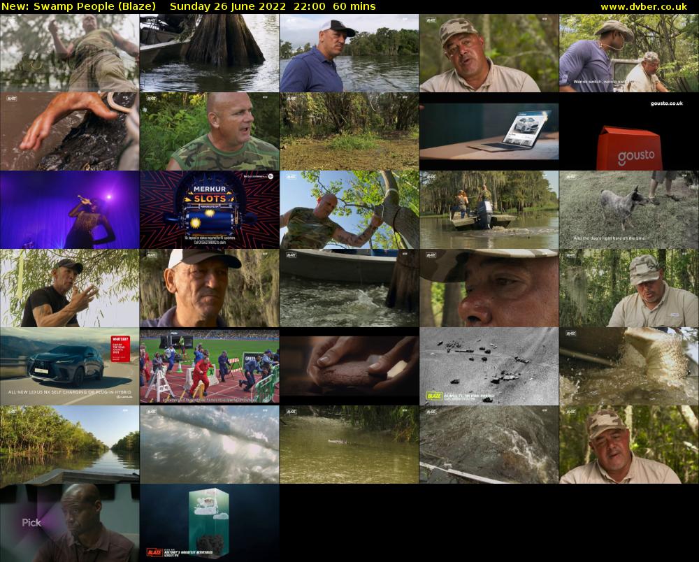 Swamp People (Blaze) Sunday 26 June 2022 22:00 - 23:00