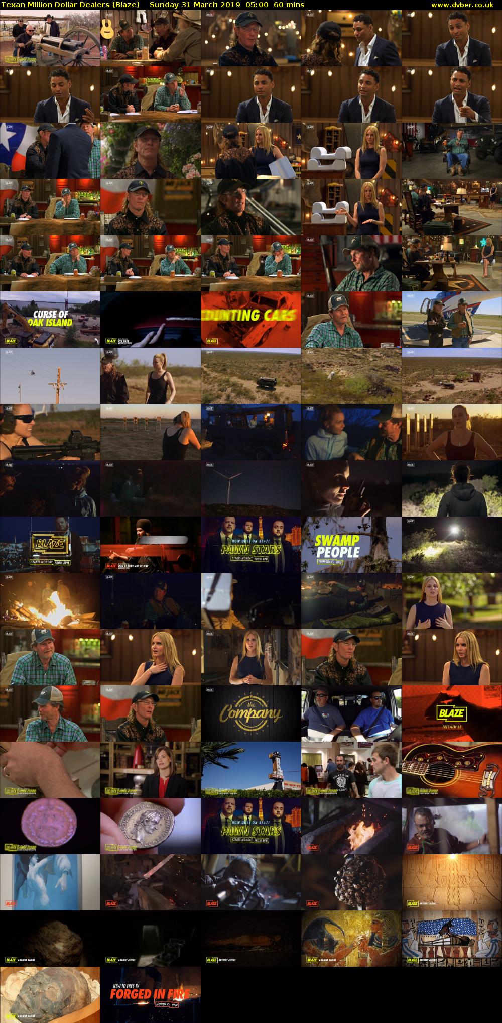 Texan Million Dollar Dealers (Blaze) Sunday 31 March 2019 05:00 - 06:00