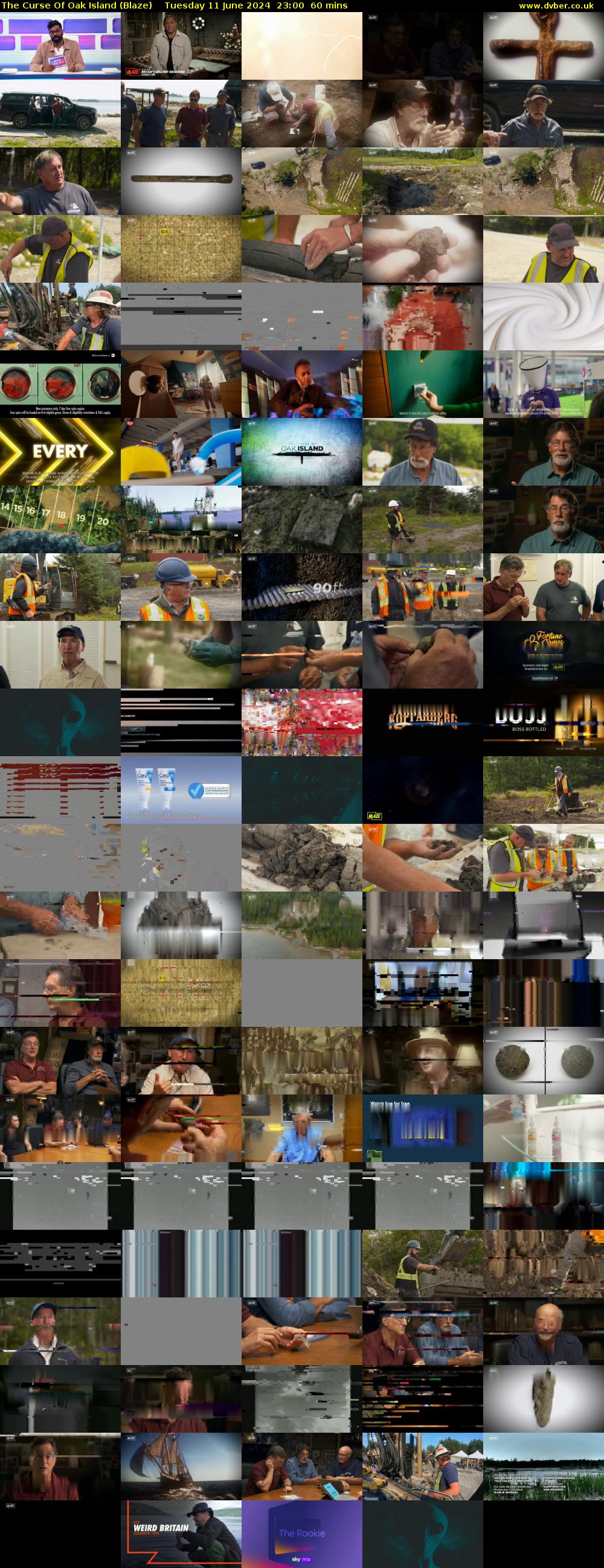 The Curse Of Oak Island (Blaze) Tuesday 11 June 2024 23:00 - 00:00