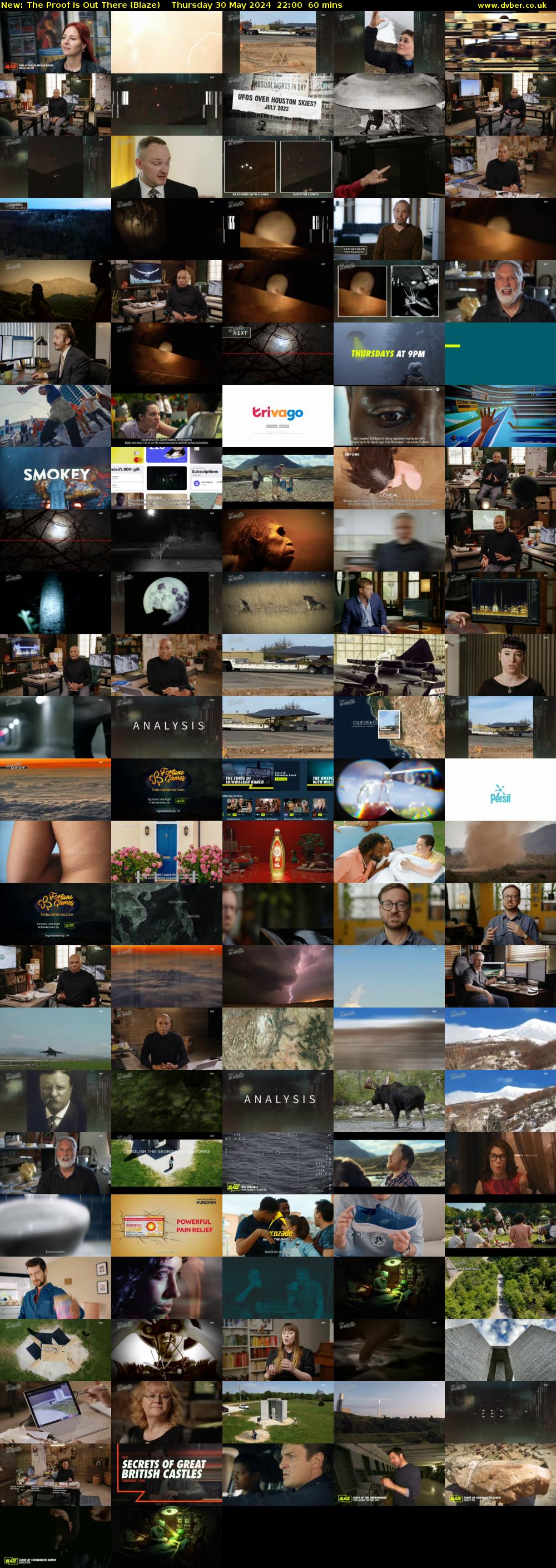 The Proof Is Out There (Blaze) Thursday 30 May 2024 22:00 - 23:00