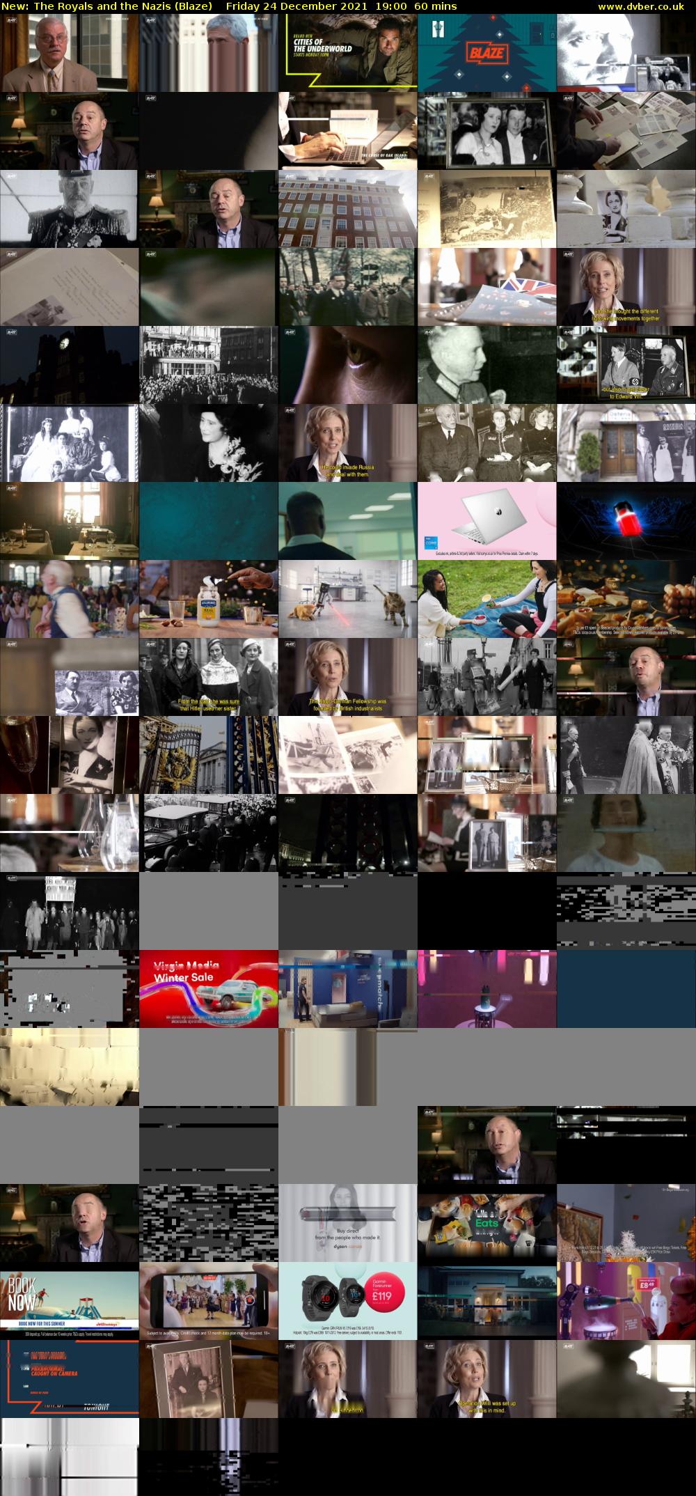 The Royals and the Nazis (Blaze) Friday 24 December 2021 19:00 - 20:00