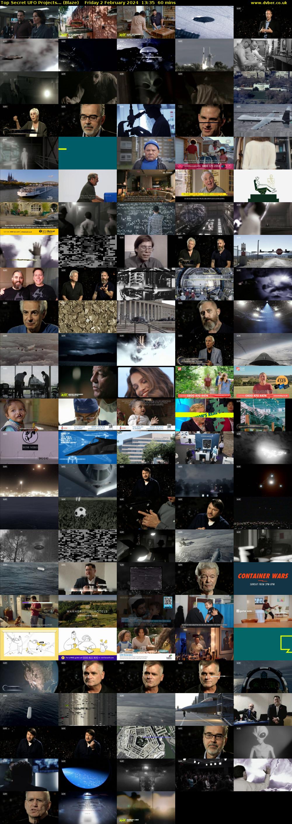 Top Secret UFO Projects... (Blaze) Friday 2 February 2024 13:35 - 14:35